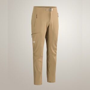 ARC'TERYX GAMMA pants Canvas khaki tan men’s 34. NWT.